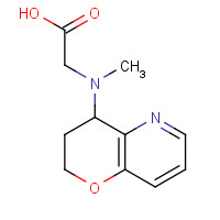 919765-66-5 2-[3,4-dihydro-2H-pyrano[3,2-b]pyridin-4-yl(methyl)amino]acetic acid chemical structure