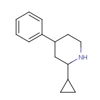 1161787-90-1 2-cyclopropyl-4-phenylpiperidine chemical structure