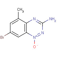 677297-87-9 7-bromo-5-methyl-1-oxido-1,2,4-benzotriazin-1-ium-3-amine chemical structure