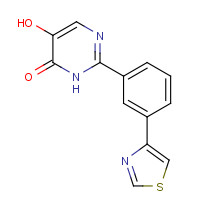 1333239-84-1 5-hydroxy-2-[3-(1,3-thiazol-4-yl)phenyl]-1H-pyrimidin-6-one chemical structure
