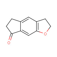 448964-30-5 2,3,5,6-tetrahydrocyclopenta[f][1]benzofuran-7-one chemical structure