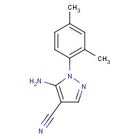 852313-93-0 5-amino-1-(2,4-dimethylphenyl)pyrazole-4-carbonitrile chemical structure