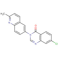 832102-30-4 7-chloro-3-(2-methylquinolin-6-yl)quinazolin-4-one chemical structure