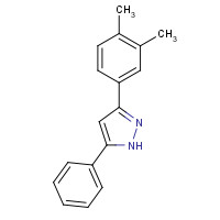 1439307-35-3 3-(3,4-dimethylphenyl)-5-phenyl-1H-pyrazole chemical structure
