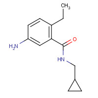 288151-83-7 5-amino-N-(cyclopropylmethyl)-2-ethylbenzamide chemical structure