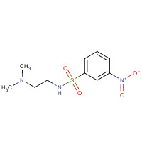 117082-97-0 N-[2-(dimethylamino)ethyl]-3-nitrobenzenesulfonamide chemical structure