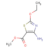89779-27-1 methyl 4-amino-2-ethoxy-1,3-thiazole-5-carboxylate chemical structure