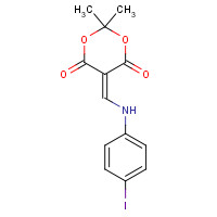 909344-69-0 5-[(4-iodoanilino)methylidene]-2,2-dimethyl-1,3-dioxane-4,6-dione chemical structure