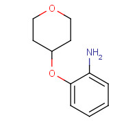 898289-35-5 2-(oxan-4-yloxy)aniline chemical structure