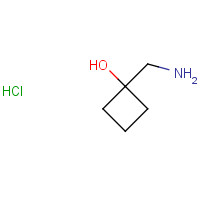 911060-81-6 1-(aminomethyl)cyclobutan-1-ol;hydrochloride chemical structure