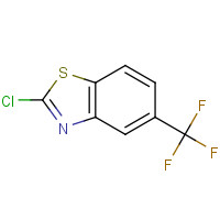 23420-88-4 2-chloro-5-(trifluoromethyl)-1,3-benzothiazole chemical structure