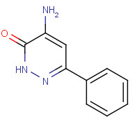 89868-06-4 5-amino-3-phenyl-1H-pyridazin-6-one chemical structure