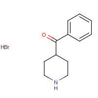 81043-58-5 phenyl(piperidin-4-yl)methanone;hydrobromide chemical structure