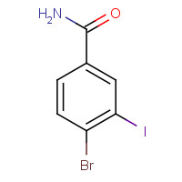 1261516-63-5 4-bromo-3-iodobenzamide chemical structure