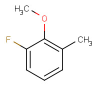 341-26-4 1-fluoro-2-methoxy-3-methylbenzene chemical structure