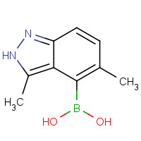1430329-49-9 (3,5-dimethyl-2H-indazol-4-yl)boronic acid chemical structure