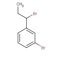 166337-53-7 1-bromo-3-(1-bromopropyl)benzene chemical structure