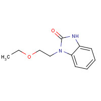 101953-61-1 3-(2-ethoxyethyl)-1H-benzimidazol-2-one chemical structure