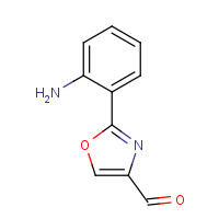 885274-52-2 2-(2-aminophenyl)-1,3-oxazole-4-carbaldehyde chemical structure