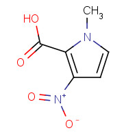 89607-20-5 1-methyl-3-nitropyrrole-2-carboxylic acid chemical structure