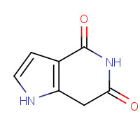 65523-03-7 1,7-dihydropyrrolo[3,2-c]pyridine-4,6-dione chemical structure