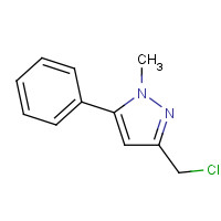 869901-13-3 3-(chloromethyl)-1-methyl-5-phenylpyrazole chemical structure