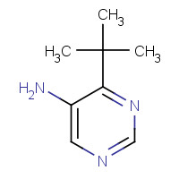 3524-88-7 4-tert-butylpyrimidin-5-amine chemical structure