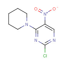 890094-60-7 2-chloro-5-nitro-4-piperidin-1-ylpyrimidine chemical structure