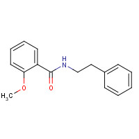 265655-63-8 2-methoxy-N-(2-phenylethyl)benzamide chemical structure