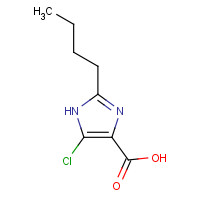 149968-28-5 2-butyl-5-chloro-1H-imidazole-4-carboxylic acid chemical structure