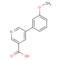 97000-30-1 5-(3-methoxyphenyl)pyridine-3-carboxylic acid chemical structure