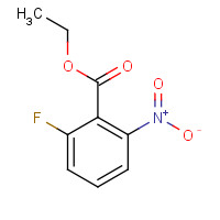 1154426-16-0 ethyl 2-fluoro-6-nitrobenzoate chemical structure