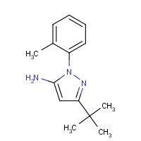 337533-96-7 5-tert-butyl-2-(2-methylphenyl)pyrazol-3-amine chemical structure