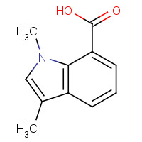 291289-76-4 1,3-dimethylindole-7-carboxylic acid chemical structure