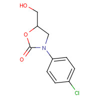 29218-25-5 3-(4-chlorophenyl)-5-(hydroxymethyl)-1,3-oxazolidin-2-one chemical structure