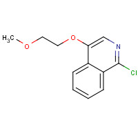 1408291-26-8 1-chloro-4-(2-methoxyethoxy)isoquinoline chemical structure