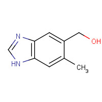 267875-59-2 (6-methyl-1H-benzimidazol-5-yl)methanol chemical structure
