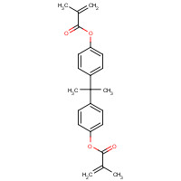 3253-39-2 [4-[2-[4-(2-methylprop-2-enoyloxy)phenyl]propan-2-yl]phenyl] 2-methylprop-2-enoate chemical structure