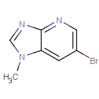 166047-14-9 6-bromo-1-methylimidazo[4,5-b]pyridine chemical structure