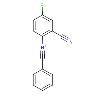 84197-47-7 N-(4-chloro-2-cyanophenyl)benzonitrilium chemical structure