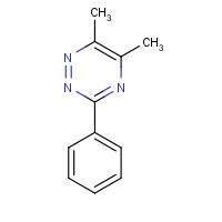 24108-42-7 5,6-dimethyl-3-phenyl-1,2,4-triazine chemical structure