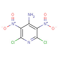 650140-90-2 2,6-dichloro-3,5-dinitropyridin-4-amine chemical structure