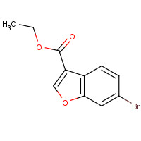 1260799-56-1 ethyl 6-bromo-1-benzofuran-3-carboxylate chemical structure