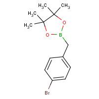 477841-90-0 2-[(4-bromophenyl)methyl]-4,4,5,5-tetramethyl-1,3,2-dioxaborolane chemical structure