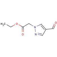 853807-83-7 ethyl 2-(4-formylpyrazol-1-yl)acetate chemical structure