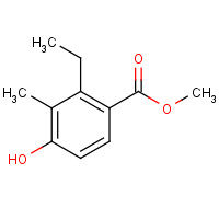 1210478-52-6 methyl 2-ethyl-4-hydroxy-3-methylbenzoate chemical structure
