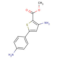 909301-64-0 methyl 3-amino-5-(4-aminophenyl)thiophene-2-carboxylate chemical structure
