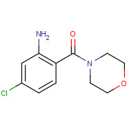 898541-63-4 (2-amino-4-chlorophenyl)-morpholin-4-ylmethanone chemical structure