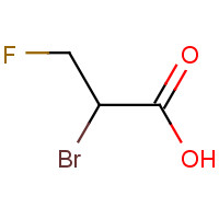 16652-36-1 2-bromo-3-fluoropropanoic acid chemical structure