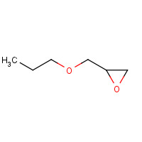 3126-95-2 2-(propoxymethyl)oxirane chemical structure
